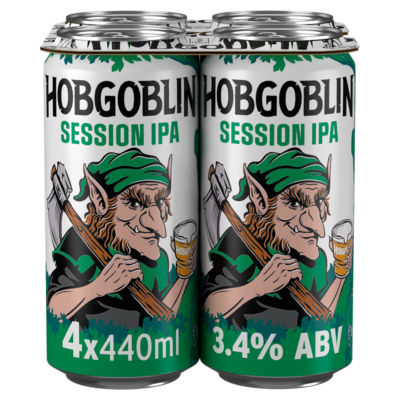 Hobgoblin Session IPA Ale 4 x 440ml Cans