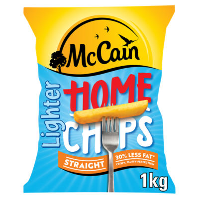 McCain Home Chips Lighter 1kg, imported from the UK