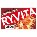 Ryvita Dark Rye Crispbread 250g, imported from the UK