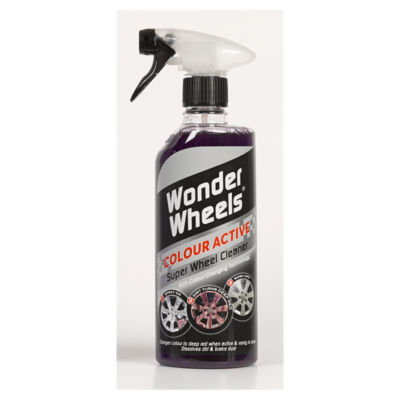 Acid-Free Wheel Cleaner with Colour Active Indicator