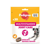 Pedigree multivitamins joint care soft dog chews 180g, imported from the UK