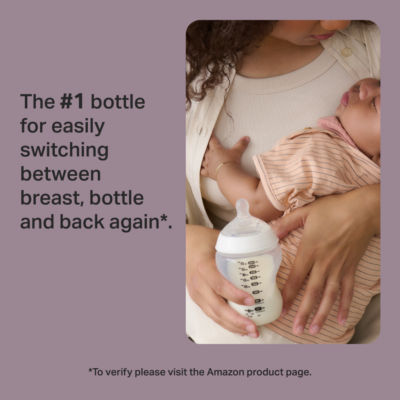 Tommee Tippee Natural Start Anti-Colic Baby Bottles Slow Flow 3x 150ml (British brand)