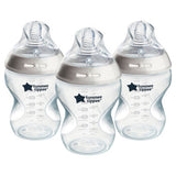 Tommee Tippee Natural Start Anti-Colic Baby Bottle with Slow Flow Teat, 3 x 260ml (British brand)