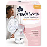 Tommee Tippee Single Manual Breast Pump Portable With Bottle