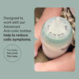 Tommee Tippee advanced anti-colic bottle teats fast flow 2-pack (British brand)