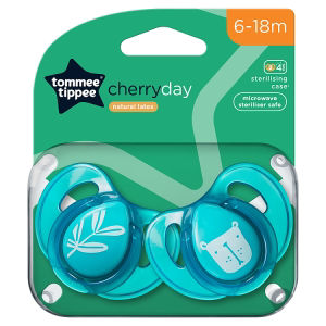 Tommee Tippee natural latex soothers for babies 6-18 months (British brand)