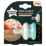 Tommee Tippee breast-like soothers 0-6m 2-pack (British brand)