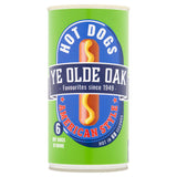 Ye Olde Oak American style hot dogs in brine 560g (British brand)