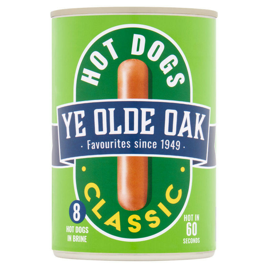 Ye Olde Oak Classic Hot Dogs in Brine GOODS ASDA