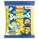 Swizzels Squashies Drumstick Banana & Blueberry flavour chewy sweets 120g (British brand)