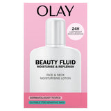 Olay Beauty Fluid Face & Neck Moisturizing Lotion for Sensitive Skin 200ml