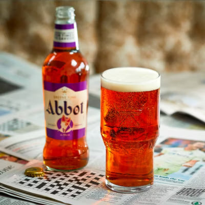 Greene King Abbot Ale Real Ale 500ml, UK version