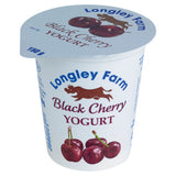 Longley Farm Black Cherry Yogurt 150g, UK version
