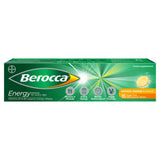 Berocca Natural Orange Flavour Sugar Free Multivitamin Effervescent Tablets 15 Tablets
