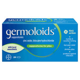 Germoloids Triple Action Haemorrhoids Suppositories 24, UK version