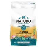 Naturo Natural Dog Food Chicken with Potato & Vegetables Adult Dog 2kg