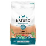 Naturo Turkey with Potato & Vegetables Natural Dog Food for Adult Dogs 1-7 Years 2kg