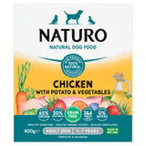 Naturo chicken dog food 400g, imported from the UK