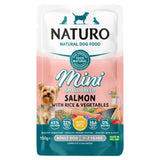 Naturo Natural Dog Food Mini Salmon with Rice & Vegetables Adult Dog 150g