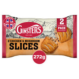 Ginsters chicken mushroom pastry slices 272g, UK version