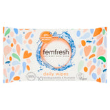 Femfresh Intimate Wipes 10 Pack Biodegradable