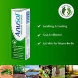 Anusol Natural Cream 30g Relief - British product