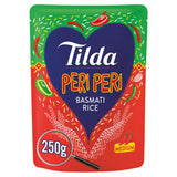 Tilda Peri Peri Basmati Rice microwave pouch 250g (British brand)