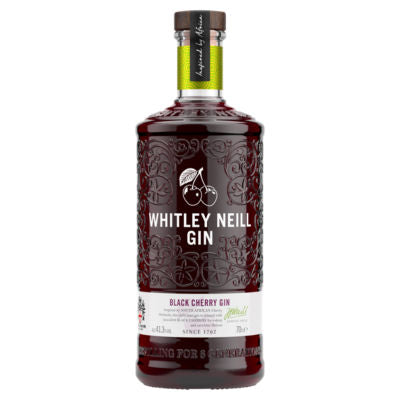 Whitley Neill Black Cherry Gin 70cl (British brand)