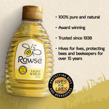Rowse light & mild honey 340g, imported from the UK