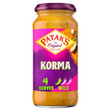 Patak's Korma curry sauce 450g, UK version