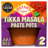 Patak's Tikka Masala Paste Pots Indian Curry Paste 2 x 70g