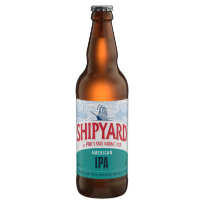 Shipyard American IPA craft ale 500ml bottle (British brand)