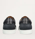 Leather Laceless Slip-On Sneakers