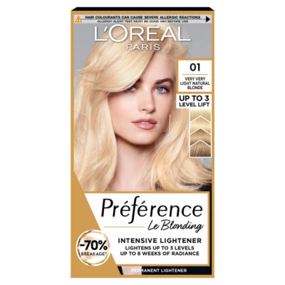 L'Oreal Paris Very Light Natural Blonde Hair Toner, UK version