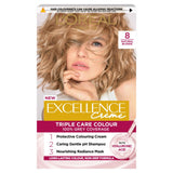 L'Oreal Paris Permanent Hair Dye 8 Natural Blonde, UK version