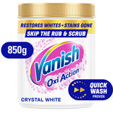 Vanish Crystal White Oxi Action Stain Remover Powder 850g