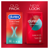 Durex Thin Feel condoms 12 pack - British product