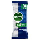 Dettol 24 Hour Antibacterial Multi Surface Ocean Fresh Disinfectant Wipes