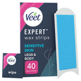Veet Expert Wax Strips Legs & Body Hair Removal Kit