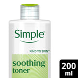 Simple soothing facial toner 200 ml (British brand)