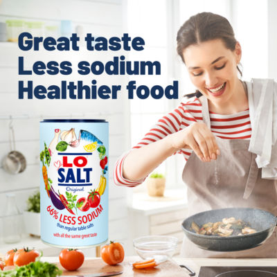 LoSalt reduced sodium salt 350g, UK version