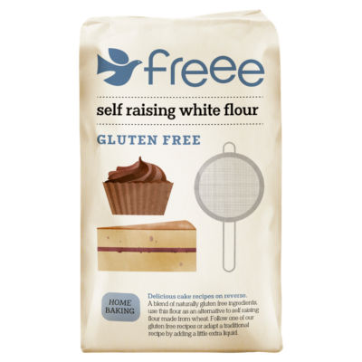 Freee by Doves Farm Gluten Free Self Raising White Flour 1kg