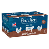 Butcher's Nourishing Food for Dogs Recipes in Gravy Wet Dog Food 6 x 400g