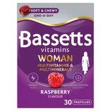 Bassetts Woman Multivitamins & Multiminerals Raspberry Flavour 30 Pastilles