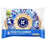 Deli Kitchen Greek Style Flatbreads 4 Pack 320g