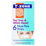 T-Zone Tea Tree & Witch Hazel Nose Pore Strips 6 Piece
