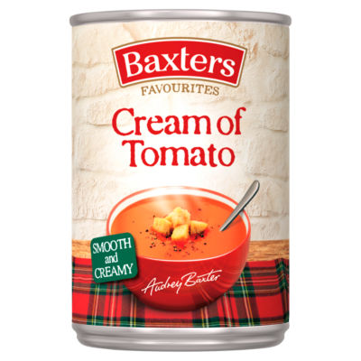 Baxters cream of tomato soup 400g - British product