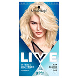 Schwarzkopf LIVE Intense Lightener Max Blonde 00B Permanent Hair Lightener