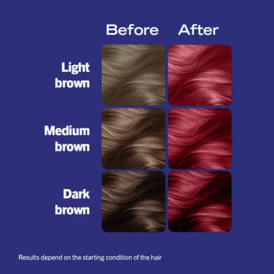 Schwarzkopf Deep Red permanent hair dye (British brand)