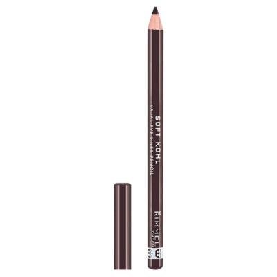 Rimmel London Eyeliner Pencil Sable Brown 1.2g, imported from the UK